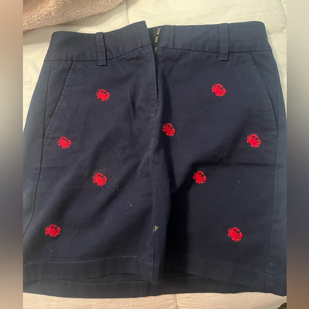 Vineyard Vines Navy Cotton Skirt